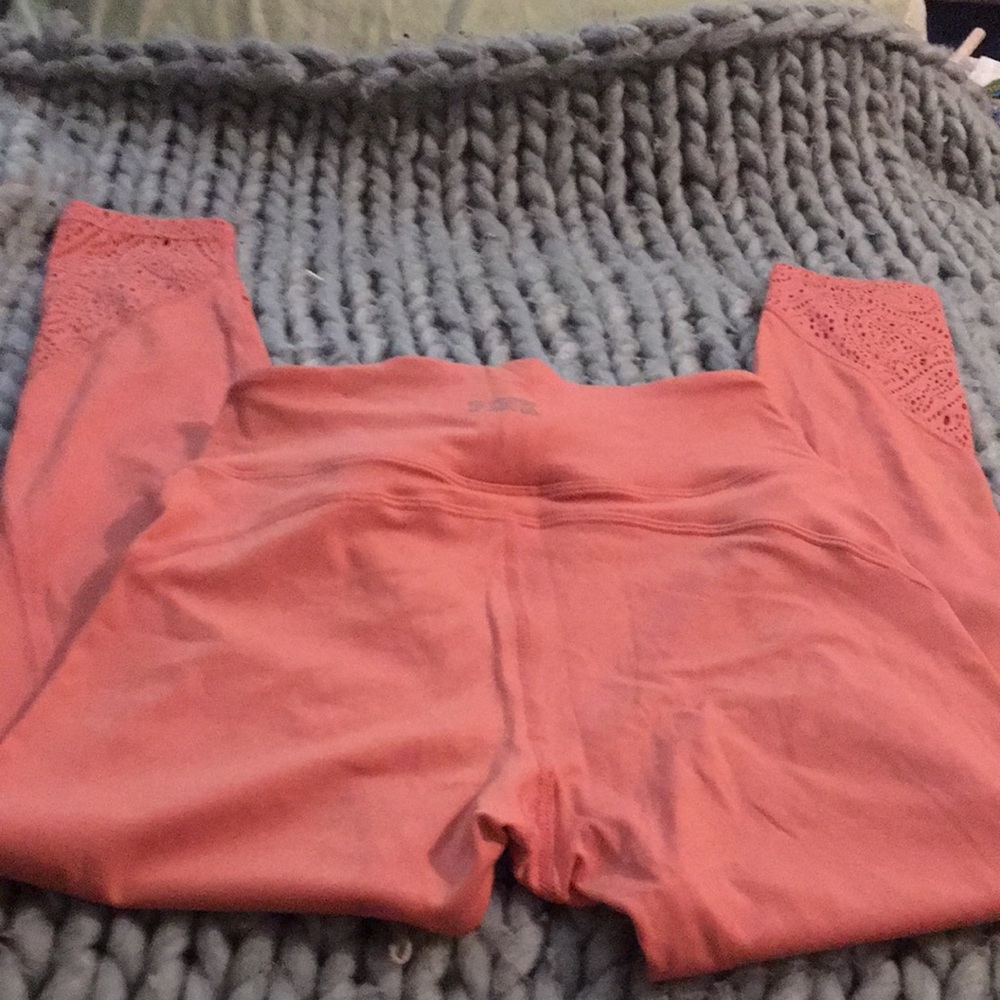 Pink leggins xs
